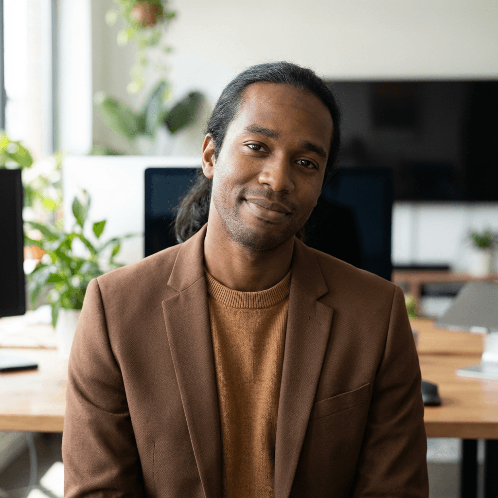 Portrait of Marcus Johnson, property investor