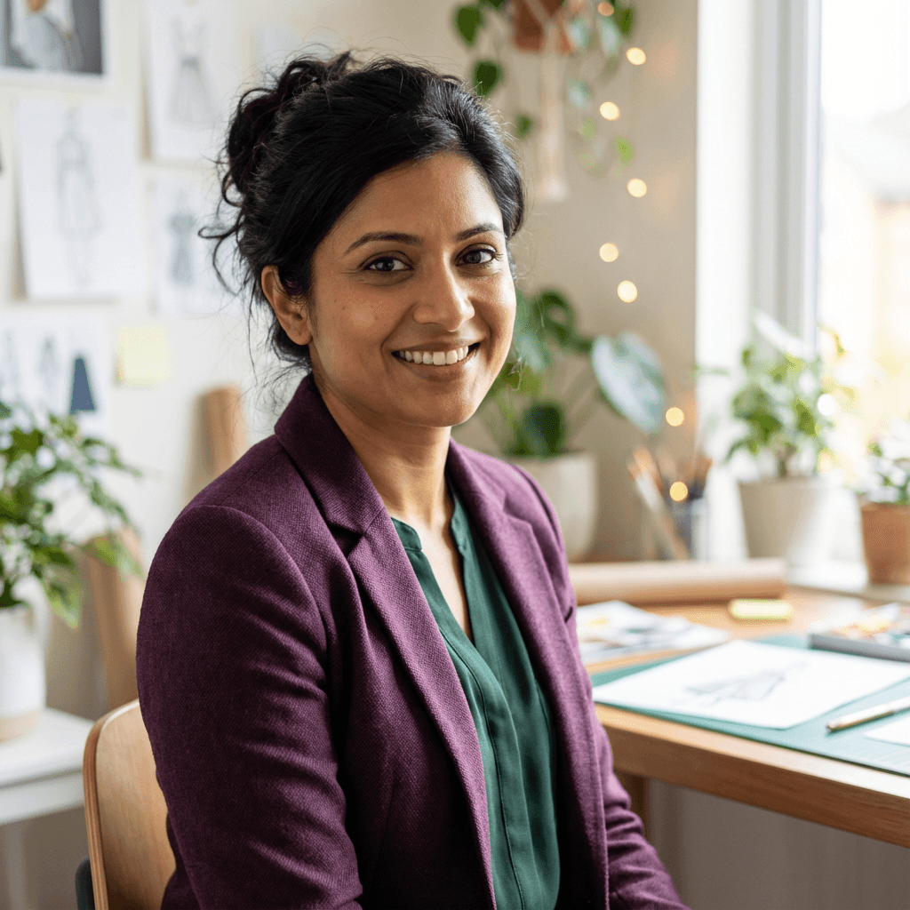 Portrait of Priya Patel, property owner in Toronto